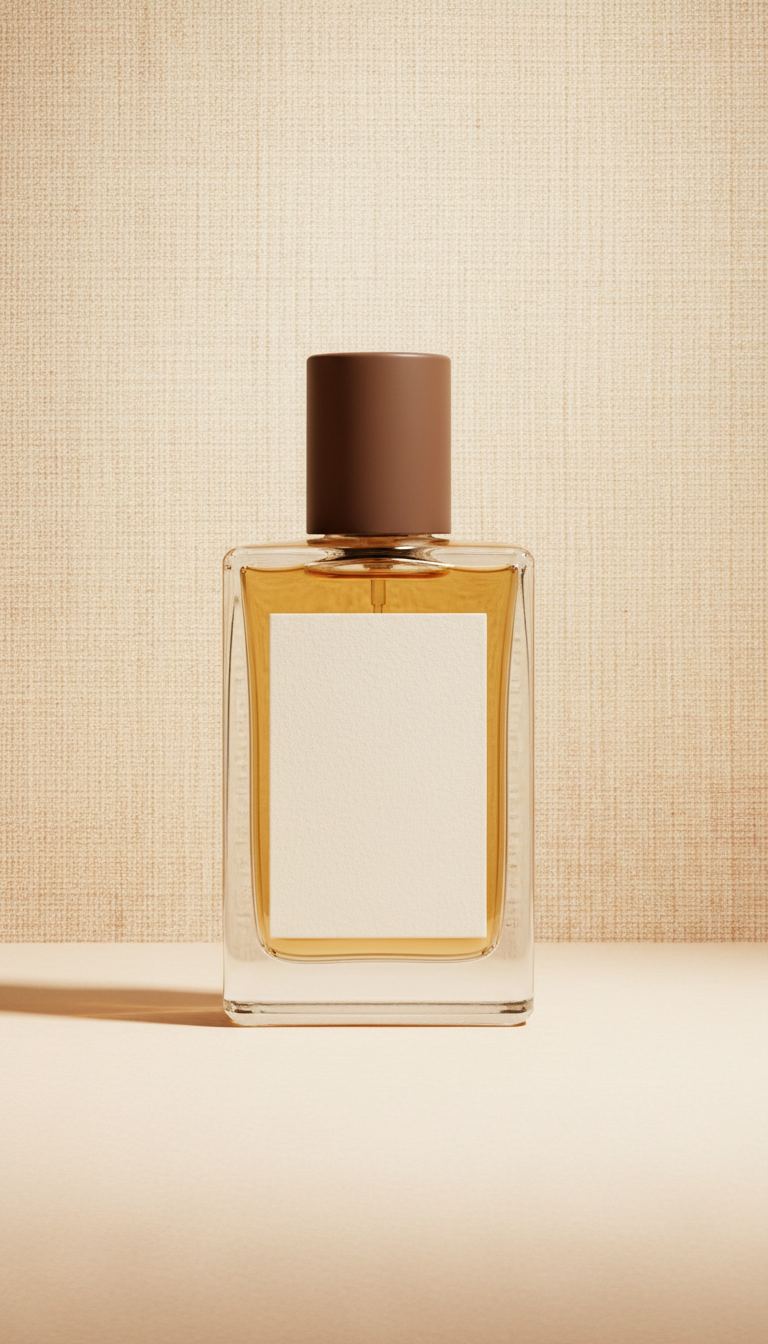 Minimalist perfume with neroli and fig